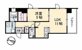 リラクオーレアクラス【2階】の間取り