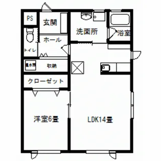 M&M【1階】の間取り