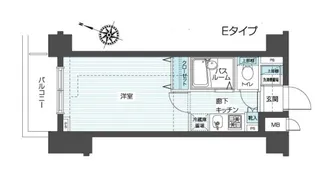 フェニックス横濱井土ヶ谷【5階】の間取り