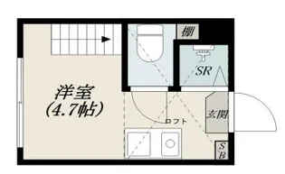 アレンデール西落合【2階】の間取り