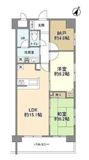ルミエール東神田【2階】の間取り