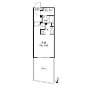 Branche中野本町【1階】の間取り