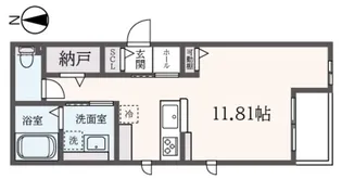 ローゼハイム【1階】の間取り