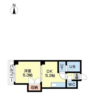 メゾン光星【2階】の間取り