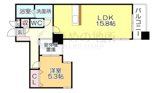 MARKSFORT花畑【10階】の間取り