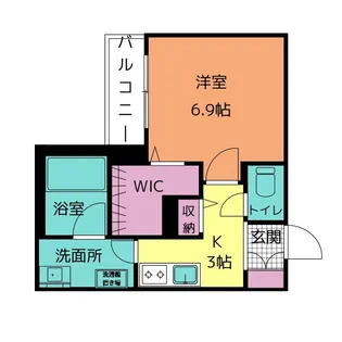 クオレール・アーツ【3階】の間取り