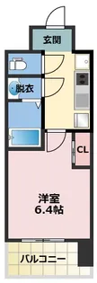 ブランシエスタ森ノ宮【6階】の間取り