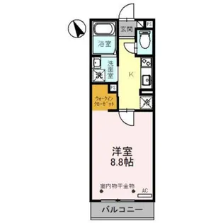 ハイエストヒル B棟【1階】の間取り