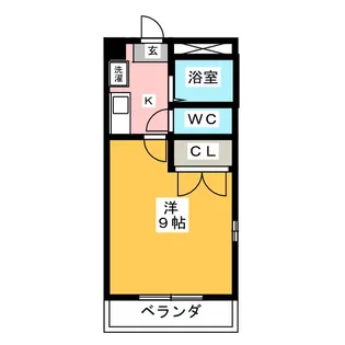 ロハシーK【3階】の間取り