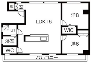 サニーコート泉【2階】の間取り