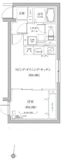 ベルシードステアー品川荏原【4階】の間取り