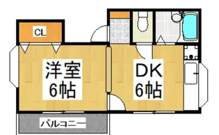 ライフコート柏【2階】の間取り