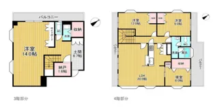 ニューパールハイツの間取り