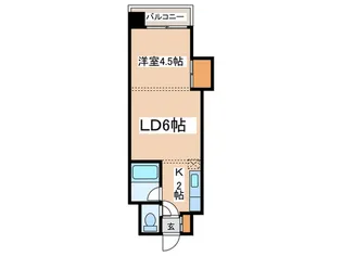 OMレジデンス南9条【8階】の間取り