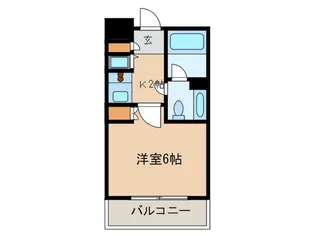 レジディア市ヶ谷【2階】の間取り