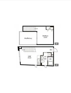 SOU YOTSUYA FUNAMACHI【4階】の間取り