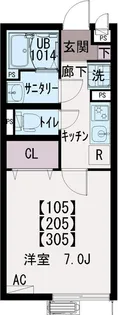 IXO白幡東町【1階】の間取り
