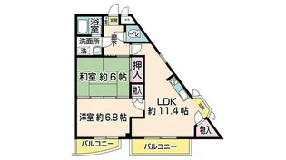 あすと長町 イーストサイド Dio-KAN【3階】の間取り
