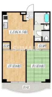 アメニティビラ【2階】の間取り
