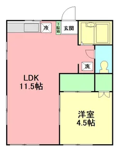 ファミール7【2階】の間取り
