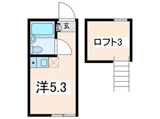 フォレスタ横浜【1階】の間取り