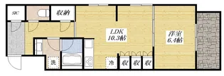 コートデルトゥール昭島【4階】の間取り