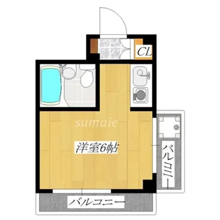 ジュヒロプラザ赤羽【8階】の間取り