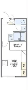 レオパレス伊豆長岡2【1階】の間取り