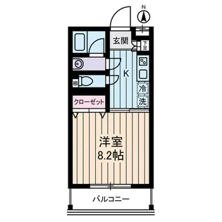 adagio【3階】の間取り
