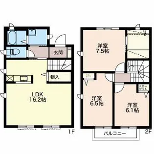MastTown安曇野 Aの間取り