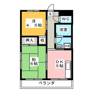 エスポワール塚越【3階】の間取り
