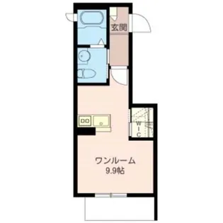アンファン ボヌール【1階】の間取り