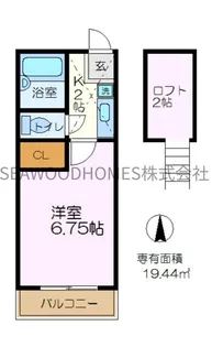 ドルチェM【2階】の間取り