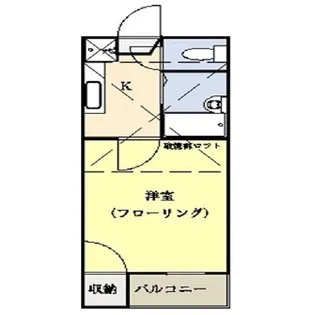 ライゼ立花【1階】の間取り
