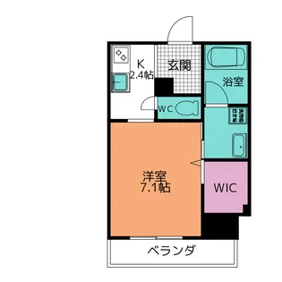 フォレナ大手町【3階】の間取り