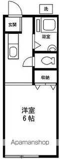 イーストヒルズ A【2階】の間取り