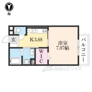 ベルエール地福寺【2階】の間取り