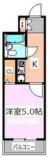 ライオンズマンション王子VI【2階】の間取り