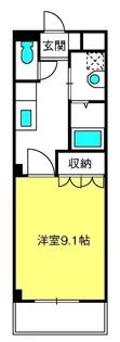 グランディールB【3階】の間取り