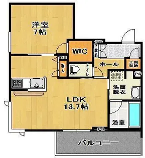 アリビオ本町【1階】の間取り