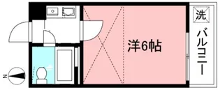 エルベ用賀【2階】の間取り