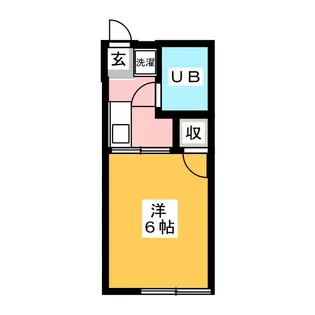 シティハイムフジミIII【2階】の間取り