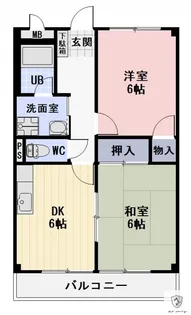 Surplus 和合II【2階】の間取り