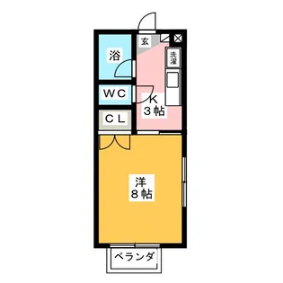 国立グリーンヒルスクエアII【2階】の間取り