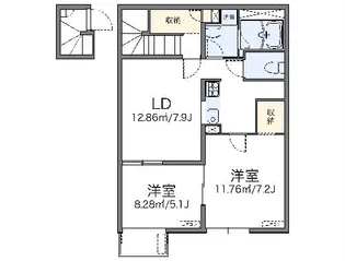 レオネクスト富士II【2階】の間取り
