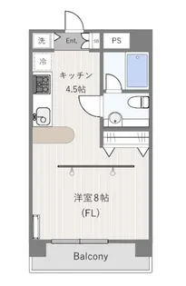 プリマベール【5階】の間取り