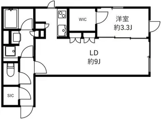 Lapule 本駒込【2階】の間取り