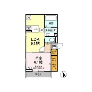 Career Pocket【1階】の間取り