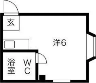 サンシャイン豊中I【3階】の間取り