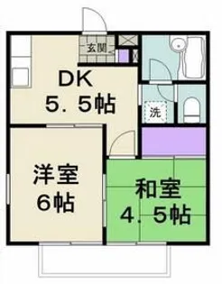 ボン・メゾン【2階】の間取り
